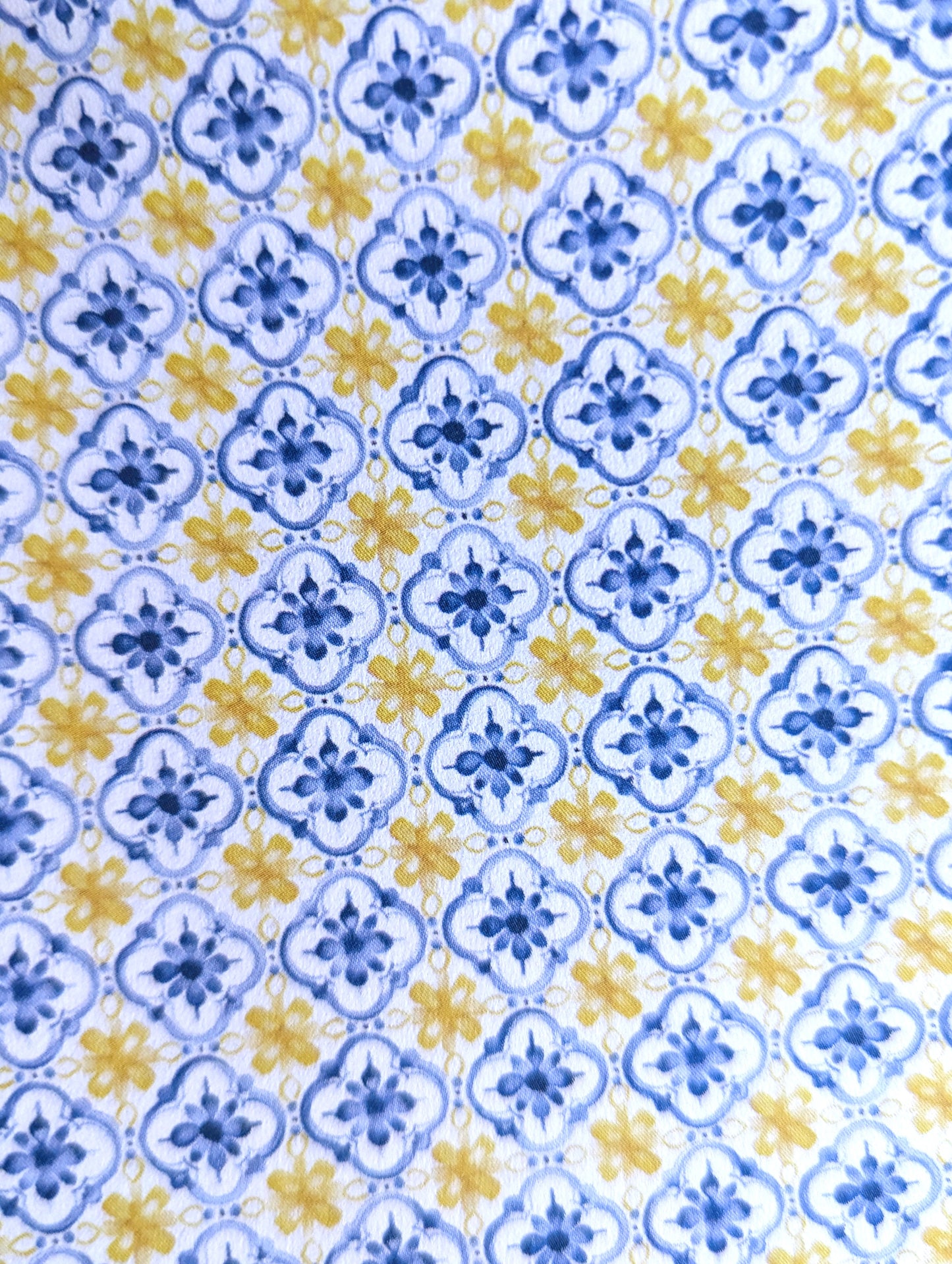 Water Soluble Transfer Paper #058 - Yellow Tiles