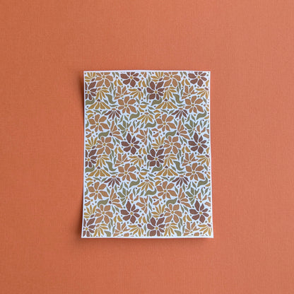 Water Soluble Transfer Paper #083 - Matisse Autumn Floral